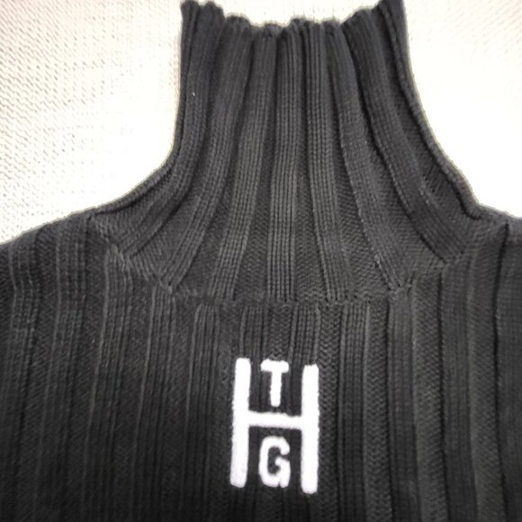 Woman's Honor The Gift Cable Knit Sweater Dress Black Size 2XL NWT $150 - Picture 5 of 11